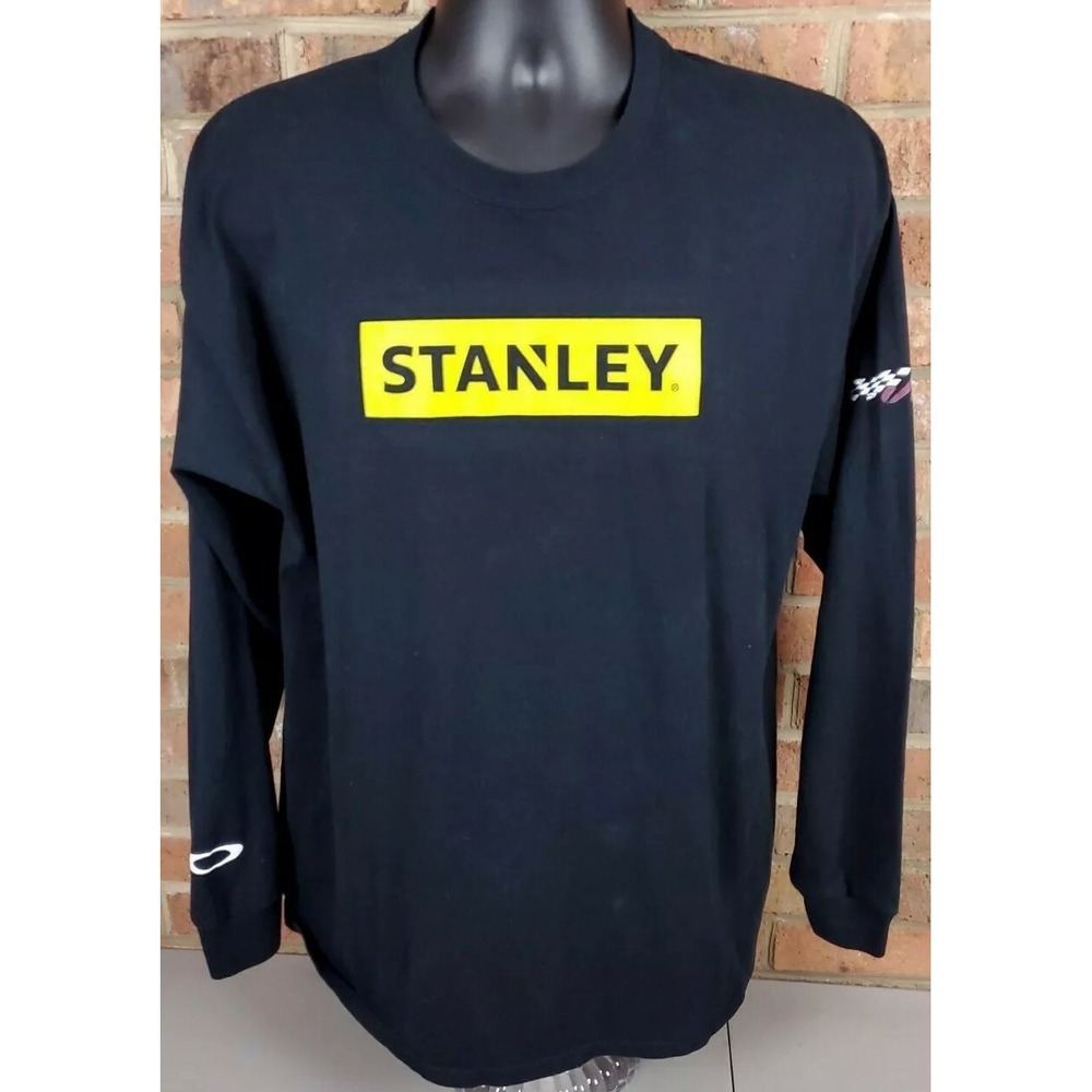 Joe Gibbs Racing Stanley Toyota Nascar Mens Size XL L/S Tshirt Team Issue